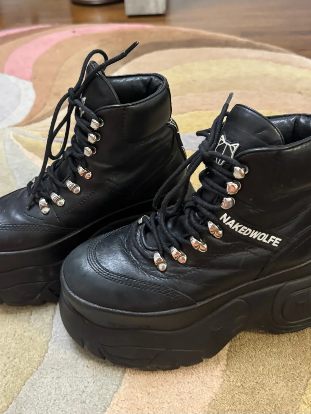 Naked Wolfe chunky platform